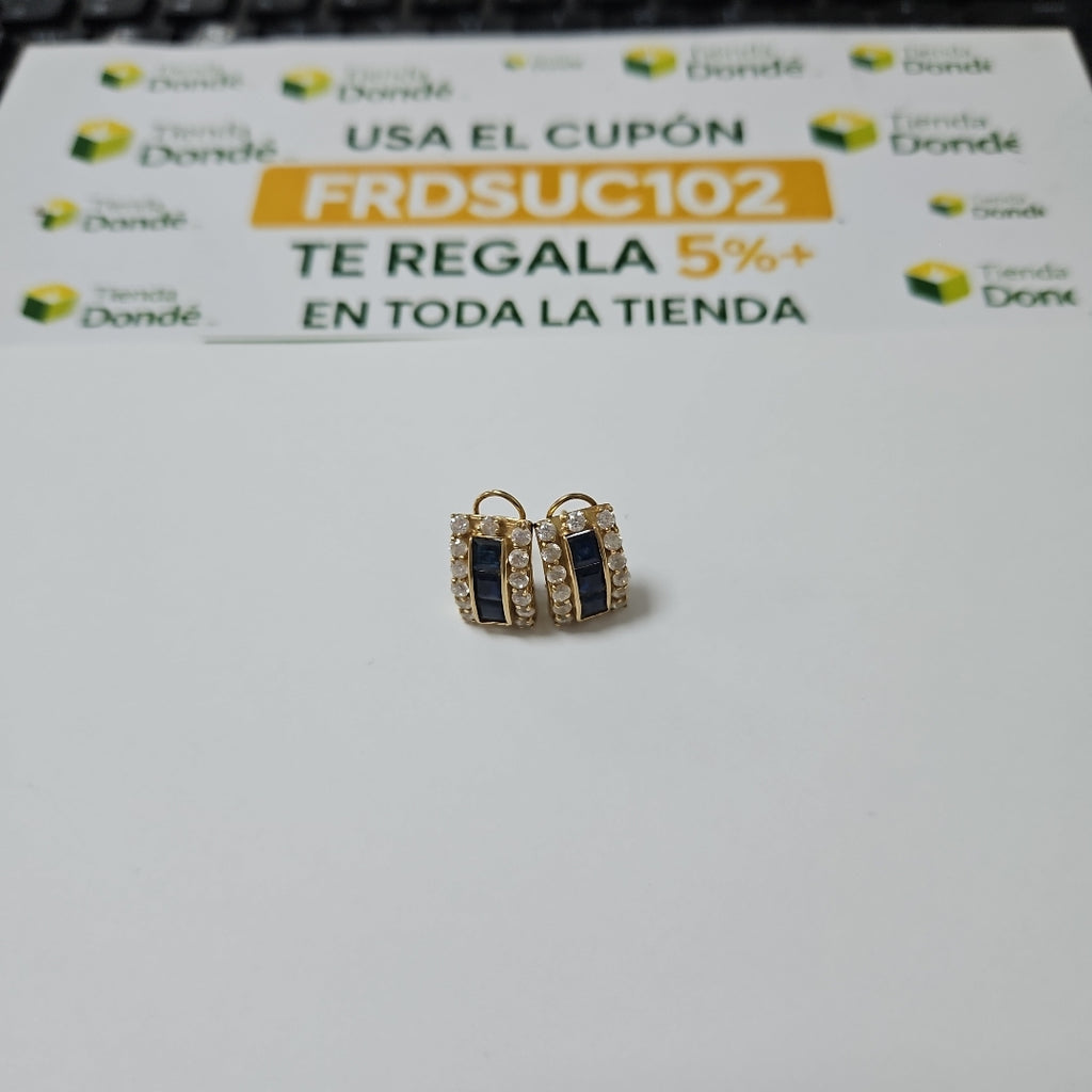 ARETES PAR ORO 14 K 6,80 GRMS (SEMINUEVO)
