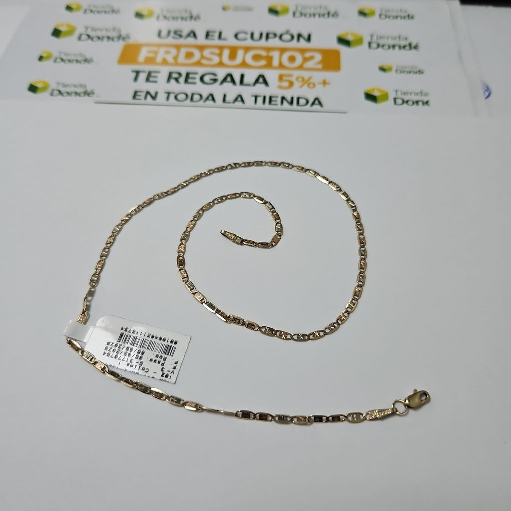 CADENA ORO 10 K 4.8 GRMS (SEMINUEVO)