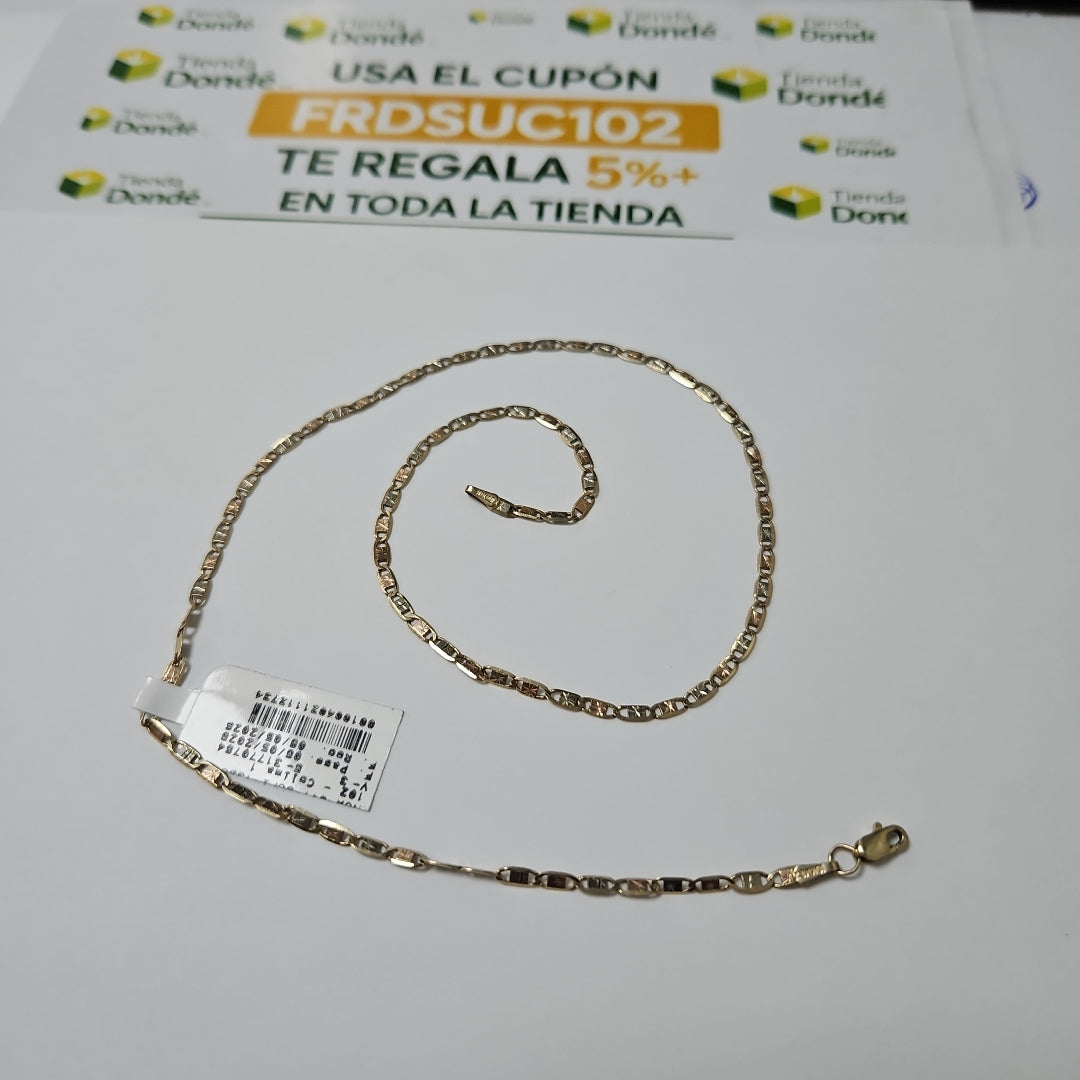 CADENA ORO 10 K 4.8 GRMS (SEMINUEVO)
