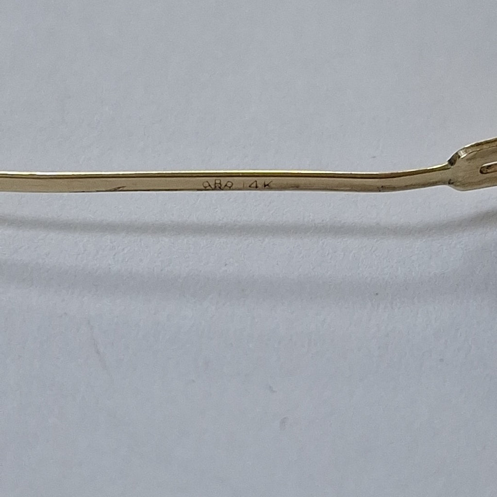 PULSERA RIGIDA ORO 14 K 7.3 GRMS (SEMINUEVO)
