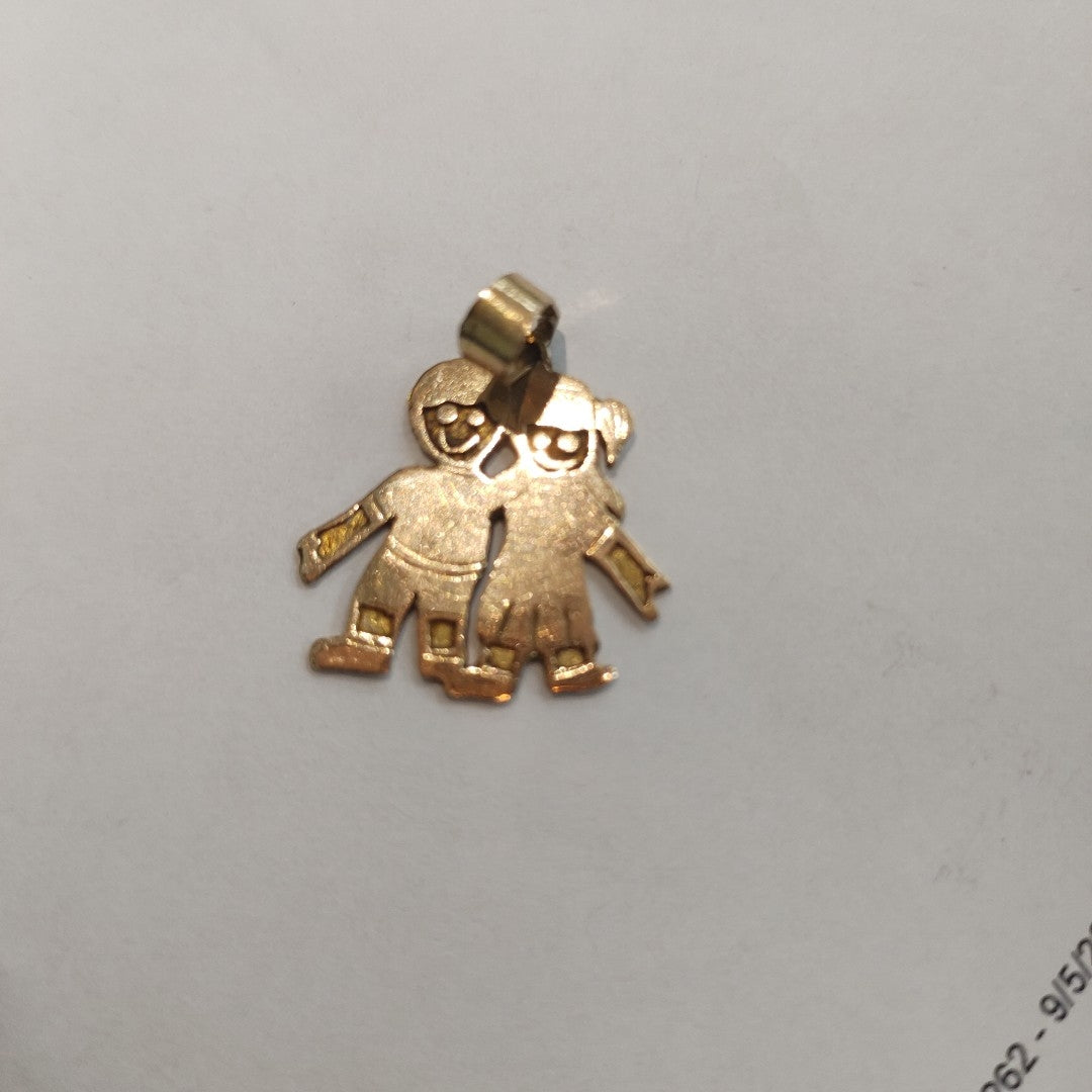 CADENA, CHURUMBELA, DIJE ORO 10 K 3.1 GRMS (SEMINUEVO)