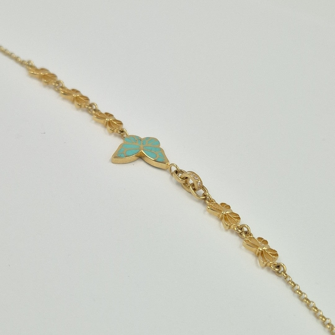 PULSERAS DAMA ORO 14K 4.3 (NUEVO)