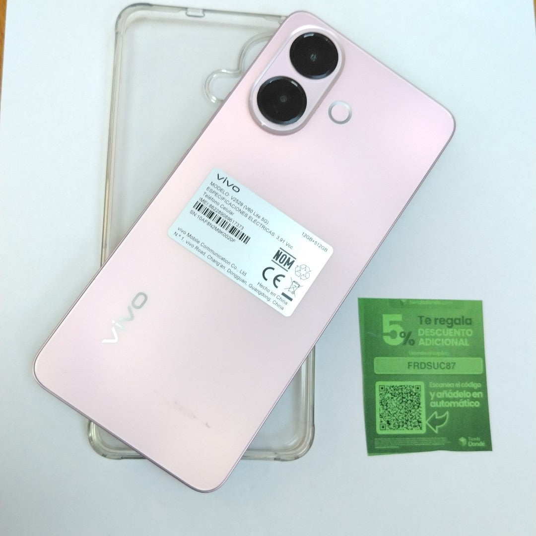 CELULAR VIVO V60 LITE 5G V2529 (2025) 512 GB 12 GB RAM (SEMINUEVO)