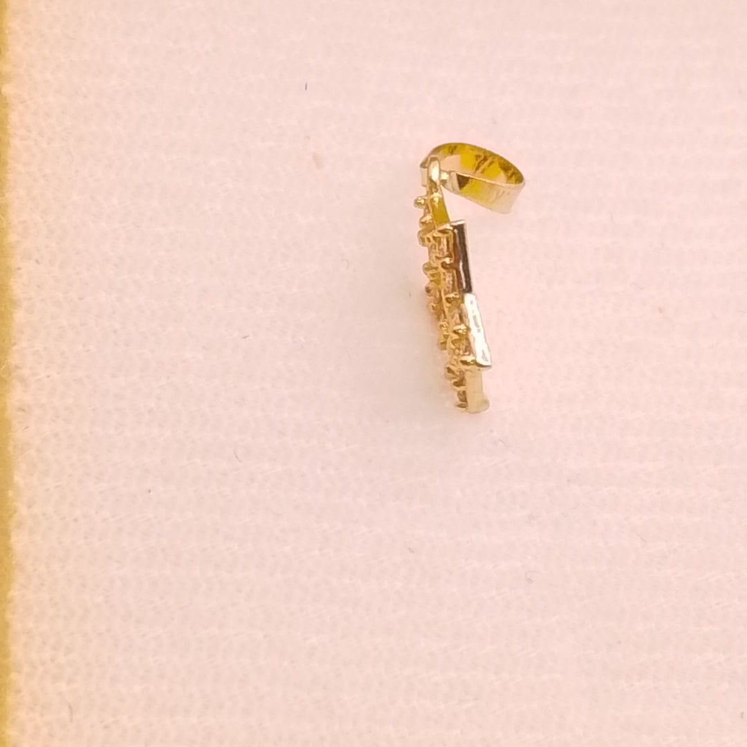 DIJES ESTRELLA C/CIRCONIAS ORO 10K 0.4 GR (NUEVO)