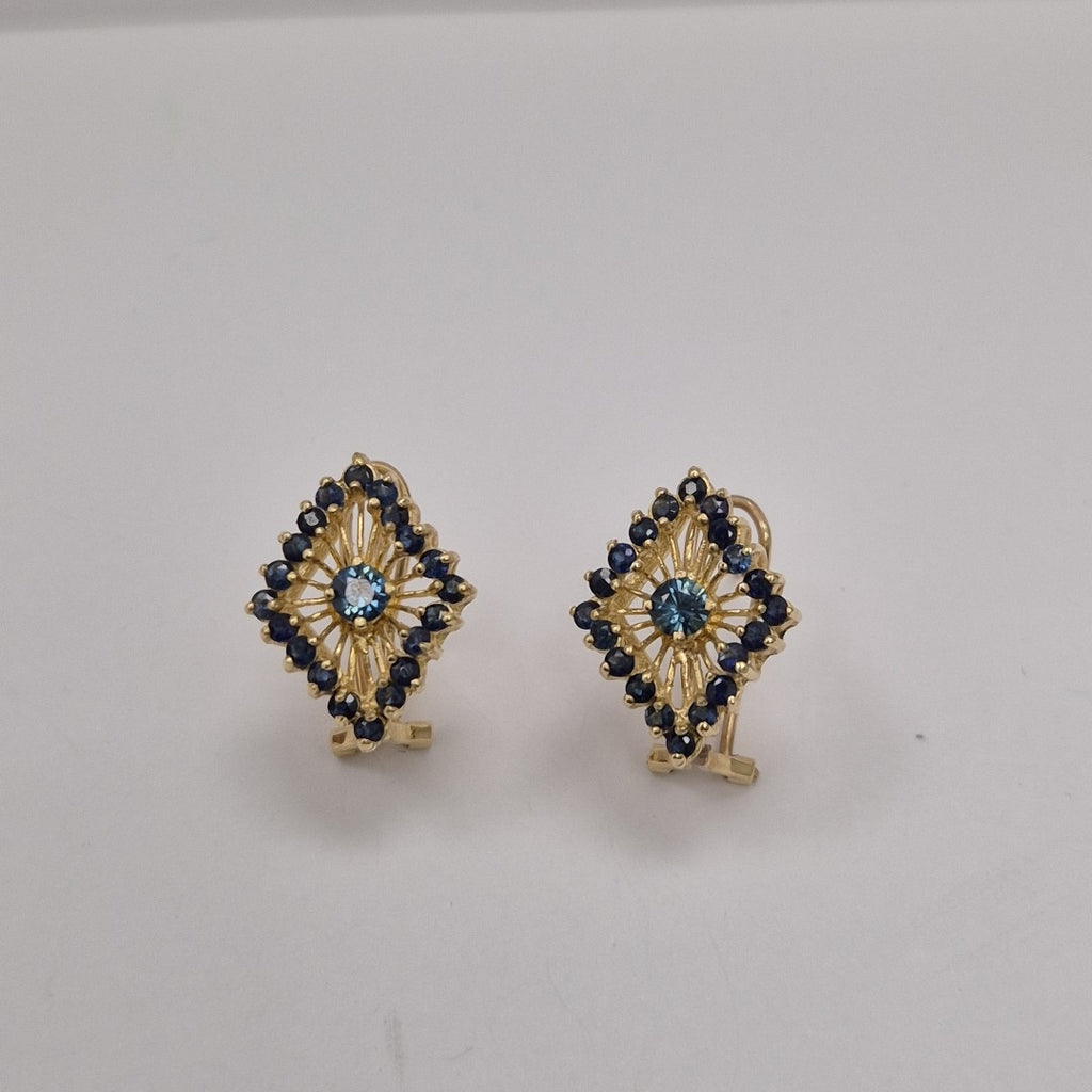 ARETES PAR ORO 14 K 4,80 GRMS (SEMINUEVO)