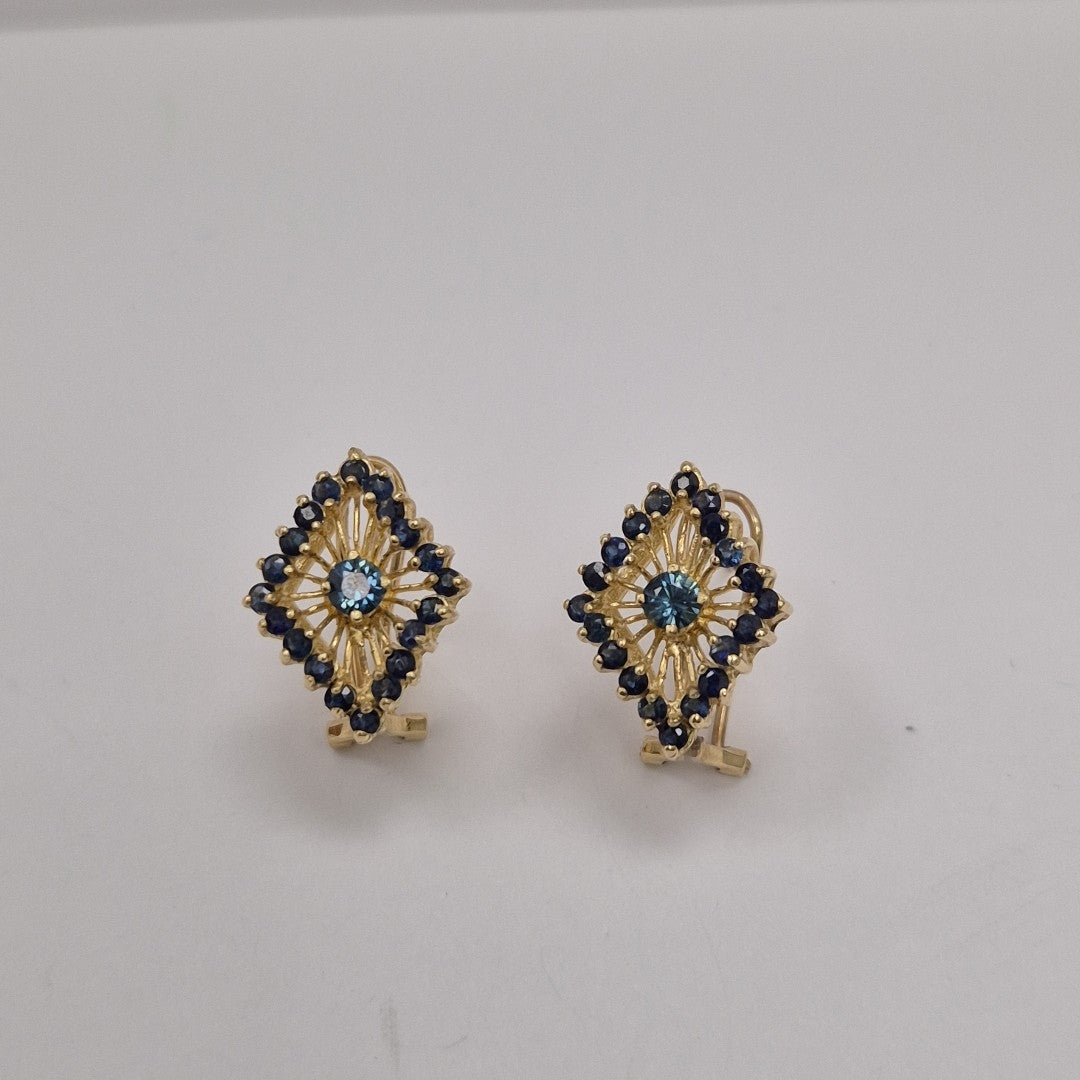 ARETES PAR ORO 14 K 4,80 GRMS (SEMINUEVO)