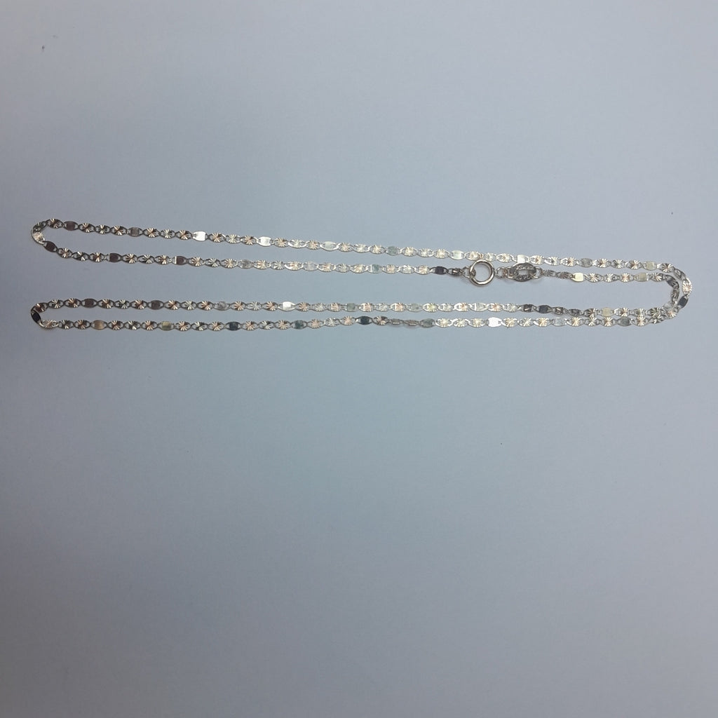 CADENAS TEJIDO GUCHI ORO 10K 55 CM 1.7 GR (NUEVO)