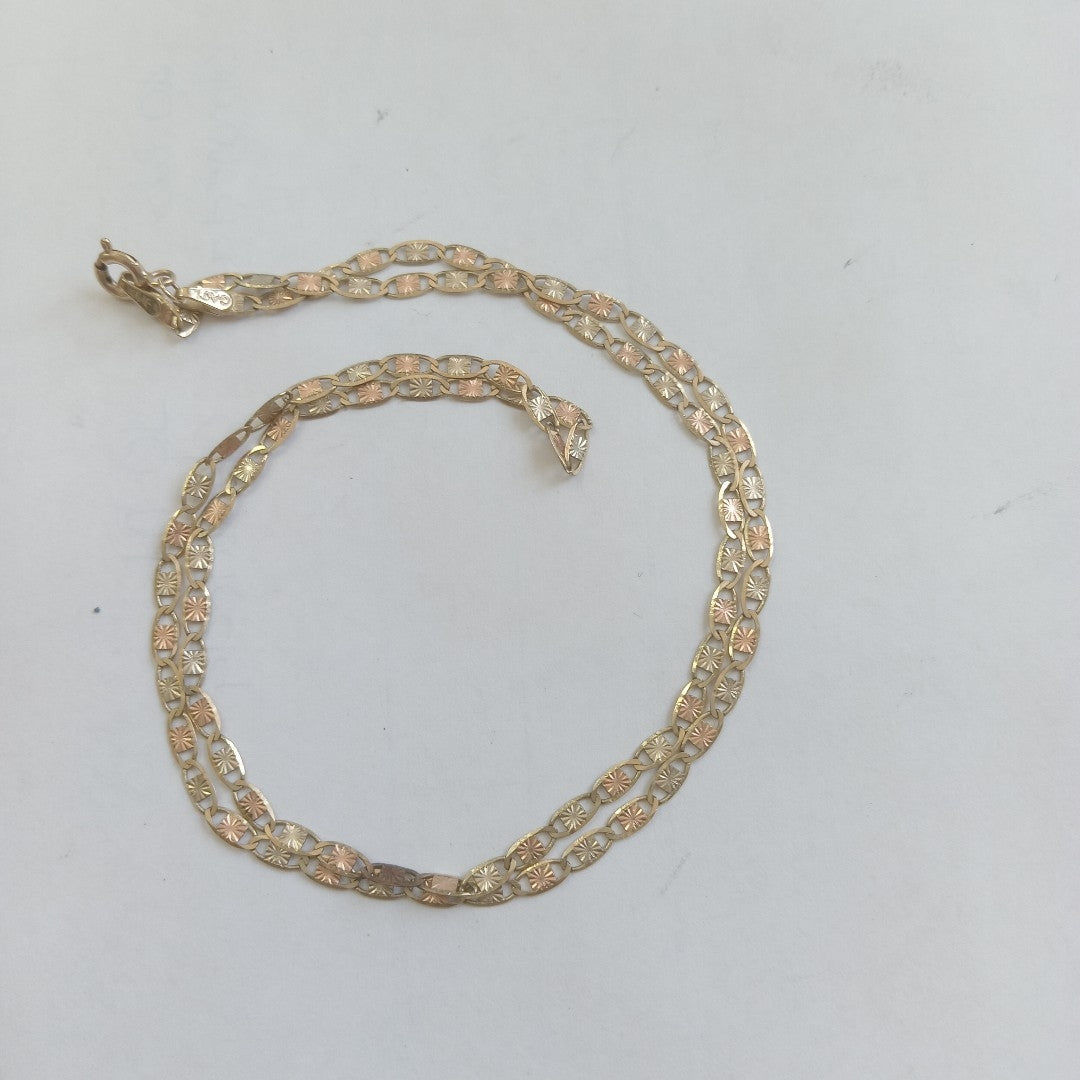 CADENA ORO 10 K 3.9 GRMS (SEMINUEVO)