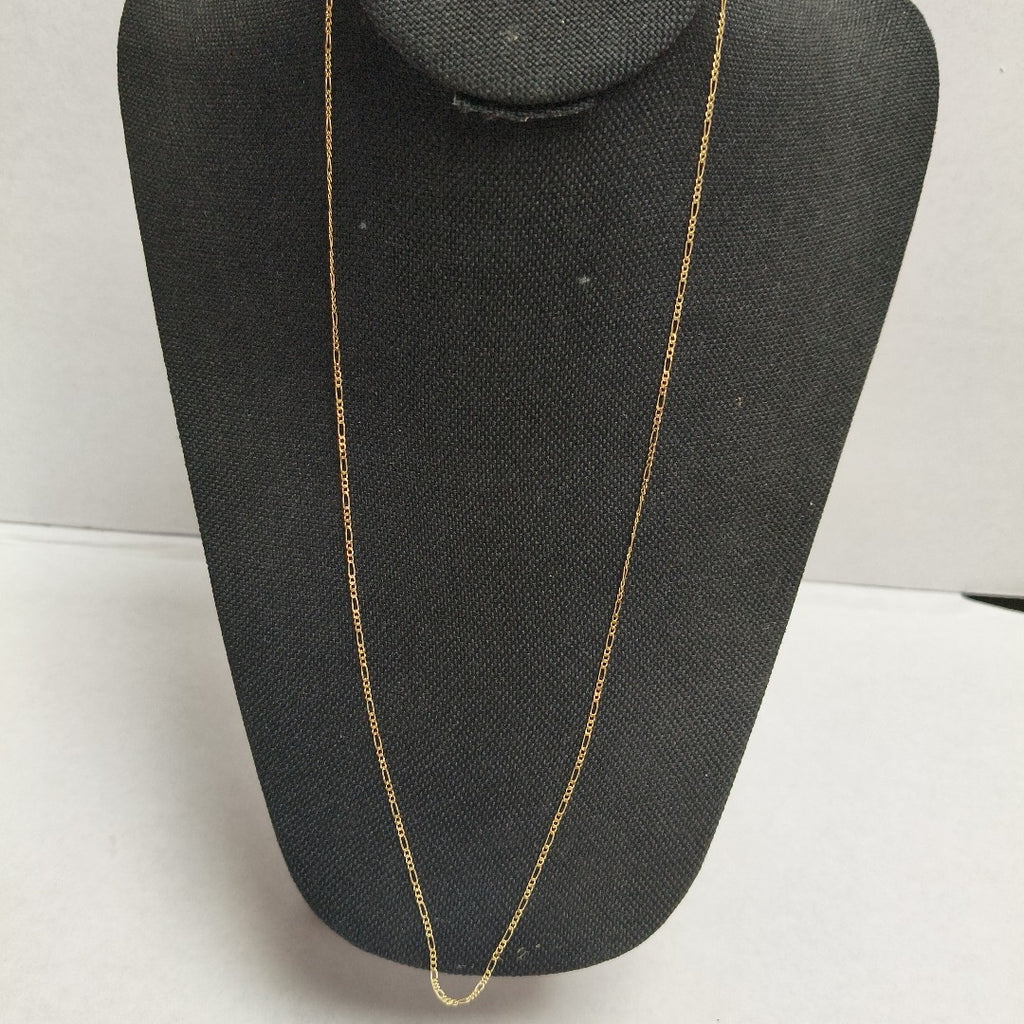 CADENAS TEJIDO 3X1 ORO 14K 55 CM 2.4 GR (NUEVO)
