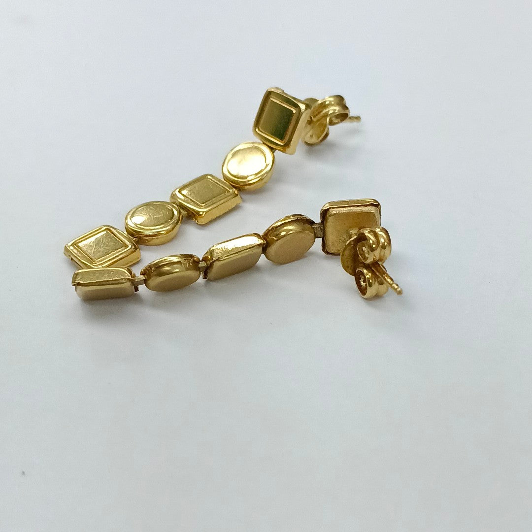 BROQUELES PAR ORO 18 K 4.3 GRMS (SEMINUEVO)