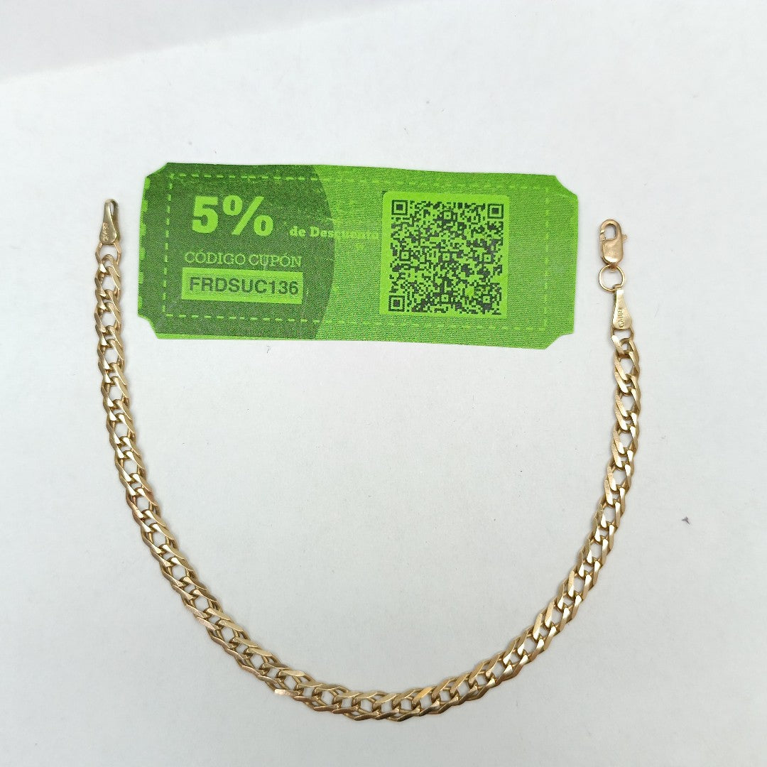 PULSERA ORO 10 K 4.6 GRMS (SEMINUEVO)
