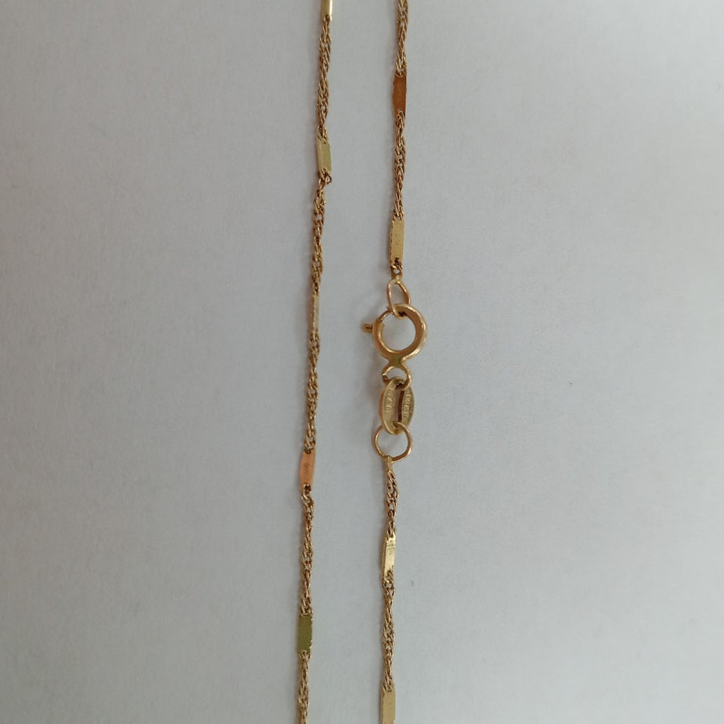 CADENA ORO 14 K 1.9 GRMS (SEMINUEVO)