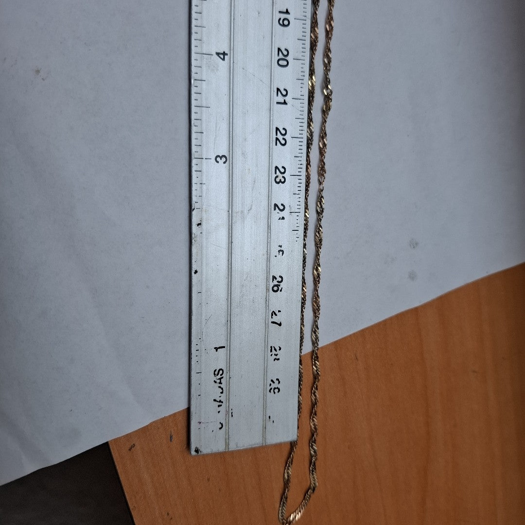 CADENA ORO,ORO COMBINADO 14 K 5,90 GRMS (SEMINUEVO)