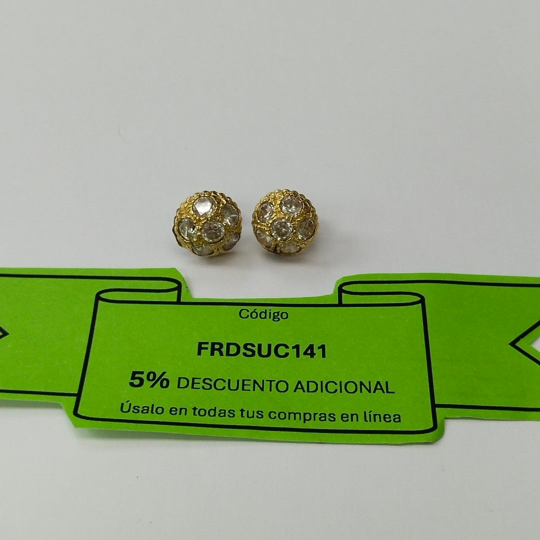 ARETES PAR ORO 14 K 2,80 GRMS (SEMINUEVO)