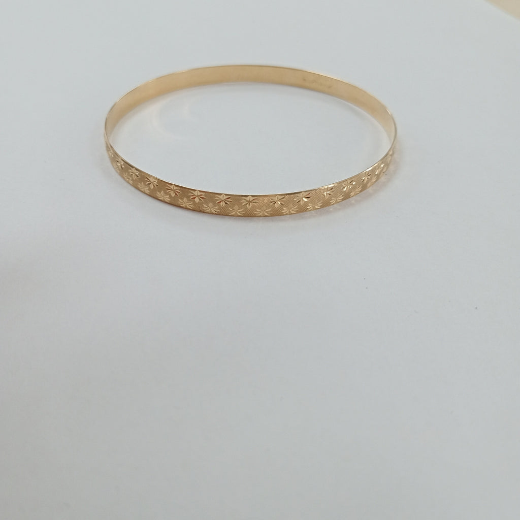 PULSERA RIGIDA ORO 10 K 7,00 GRMS (SEMINUEVO)