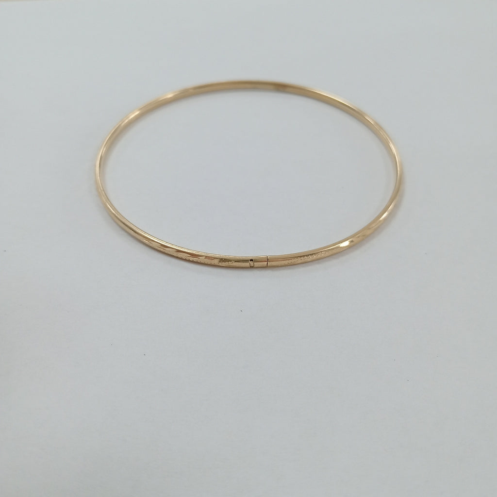 PULSERA RIGIDA ORO 10 K 3.3 GRMS (SEMINUEVO)