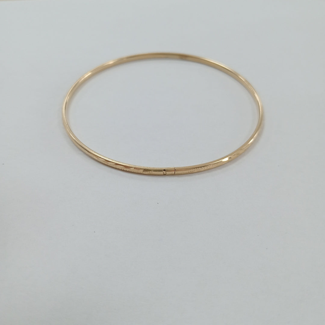 PULSERA RIGIDA ORO 10 K 3.3 GRMS (SEMINUEVO)
