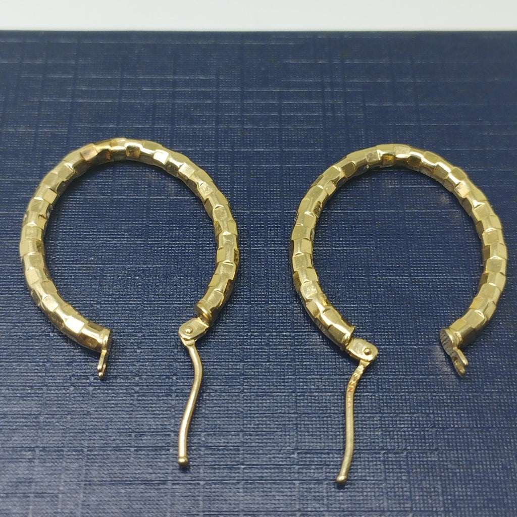 ARRACADAS PAR ORO 14 K 1.4 GRMS (SEMINUEVO)