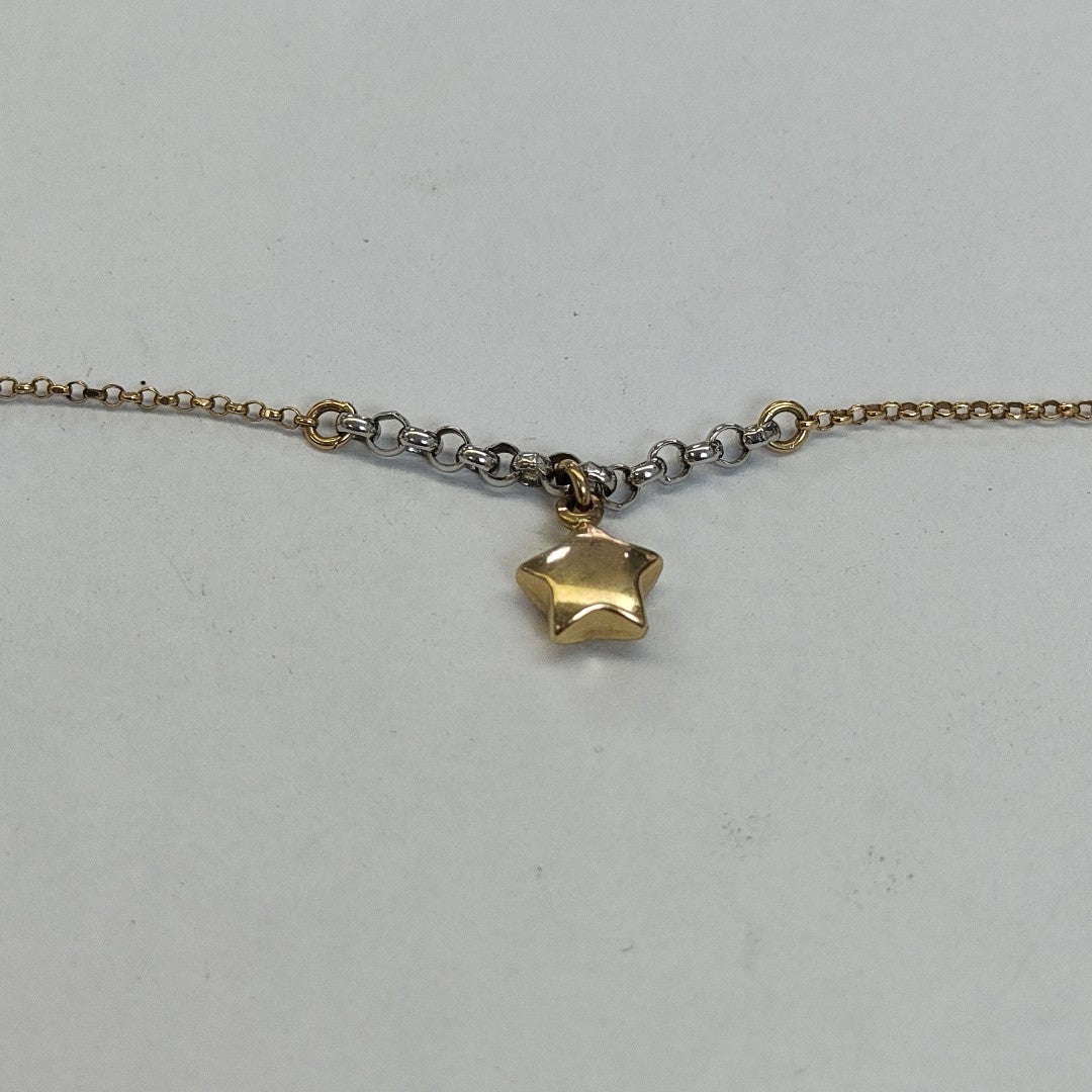 GARGANTILLA ORO COMBINADO 14 K 1,90 GRMS (SEMINUEVO)