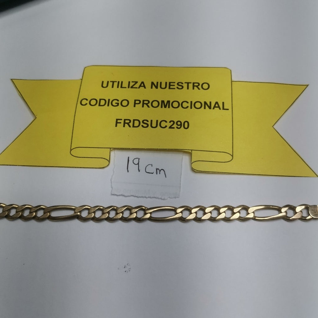 PULSERA ORO 14 K 9.8 GRMS (SEMINUEVO)