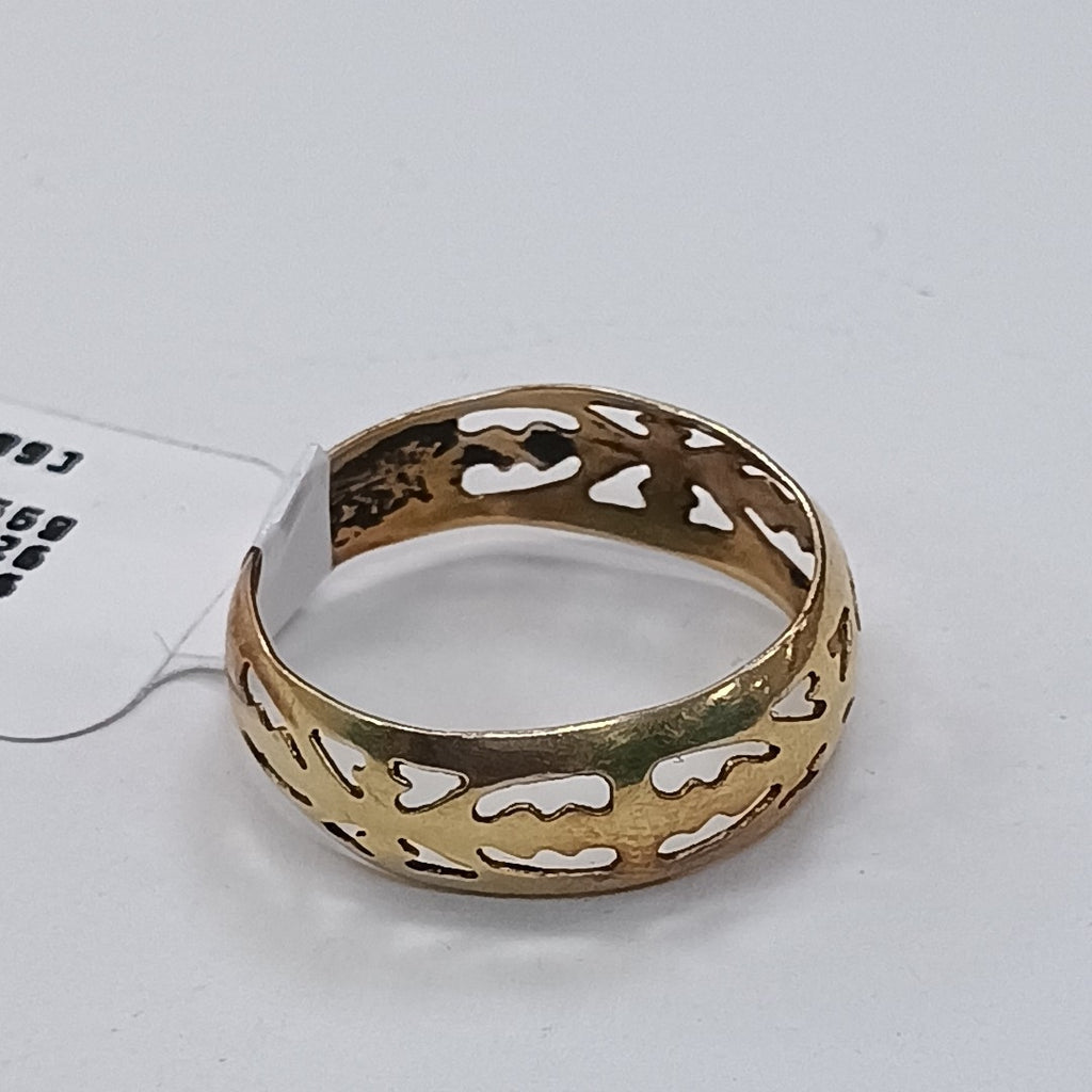 ANILLO ORO 10 K 1,10 GRMS (SEMINUEVO)