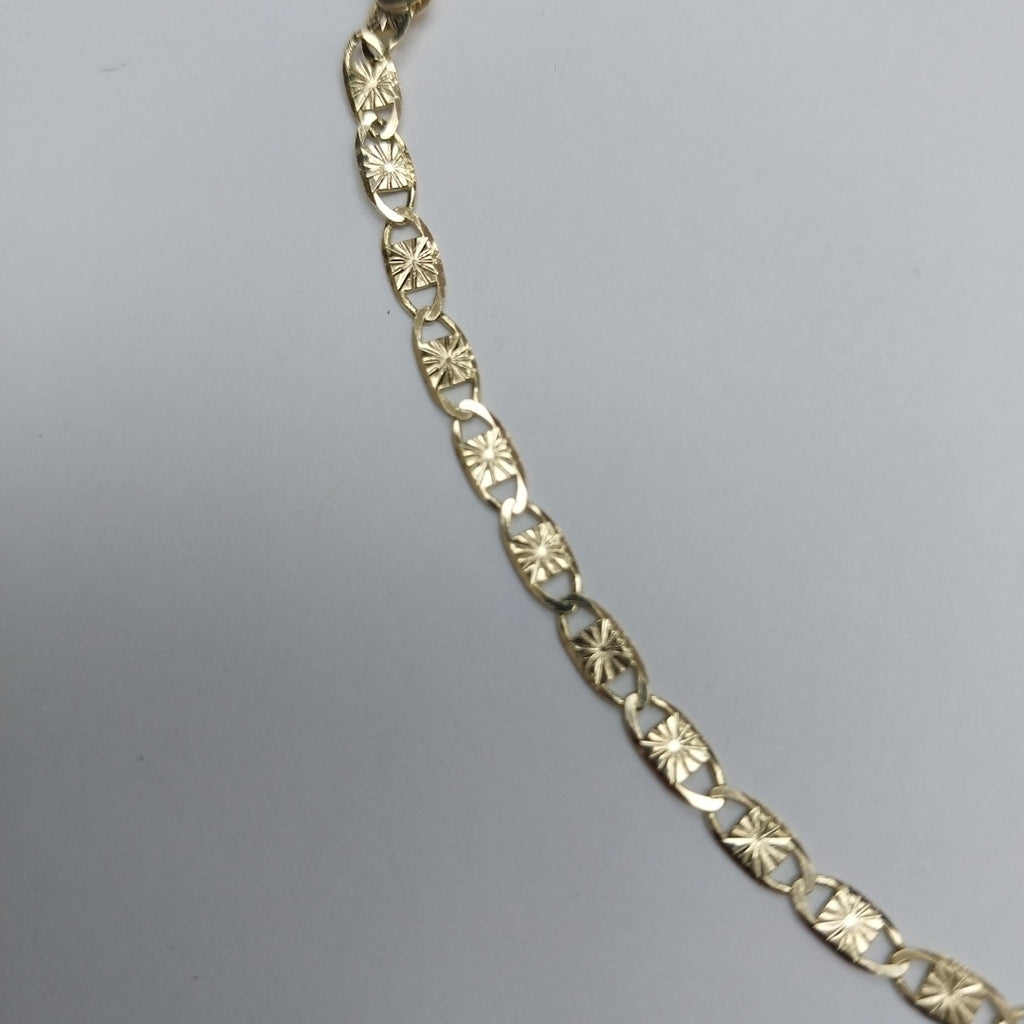 PULSERAS GUCHI ORO 14K 18 CM 2.8 GR (NUEVO)