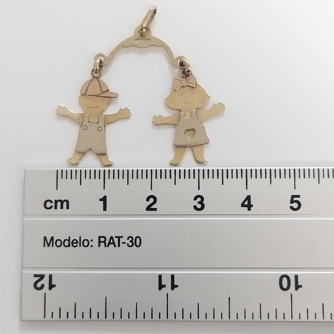 DIJE ORO 14 K 2.5 GRMS (SEMINUEVO)