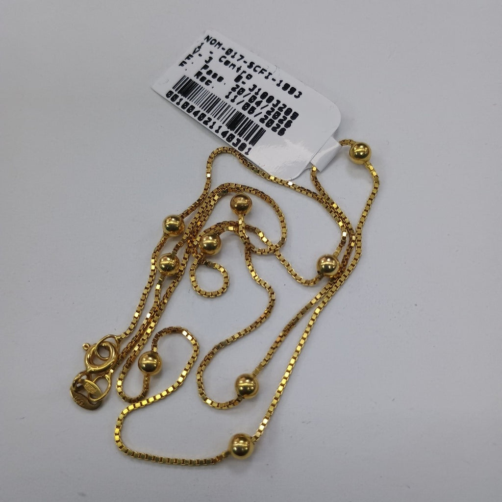 CADENA ORO 14 K 3.4 GRMS (SEMINUEVO)