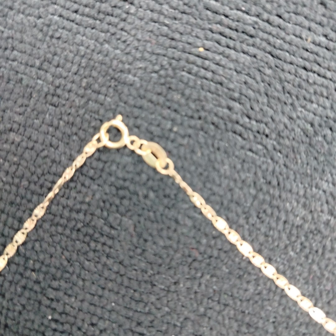 CADENA ORO COMBINADO 10 K 1,10 GRMS (SEMINUEVO)