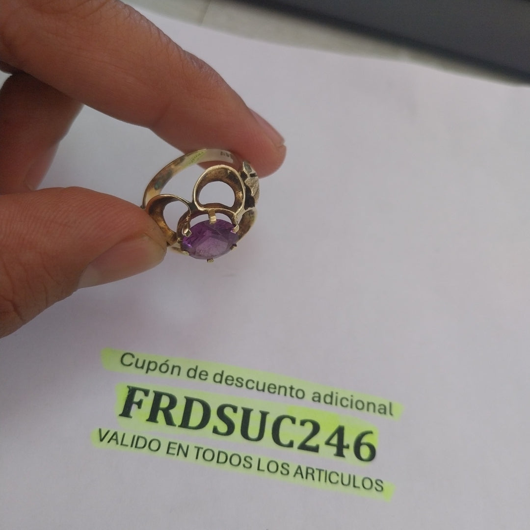 ANILLO ORO 14 K 4.5 GRMS (SEMINUEVO)