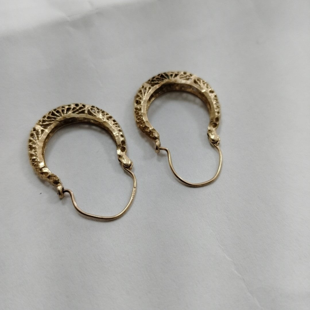 ARRACADAS PAR ORO 10 K 2,70 GRMS (SEMINUEVO)