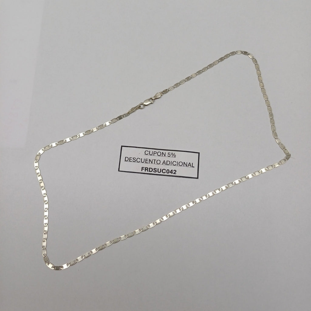 CADENA PLATA 3,40 GRMS (SEMINUEVO)