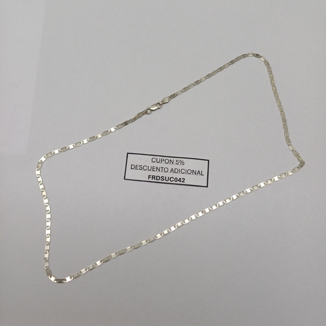 CADENA PLATA 3,40 GRMS (SEMINUEVO)
