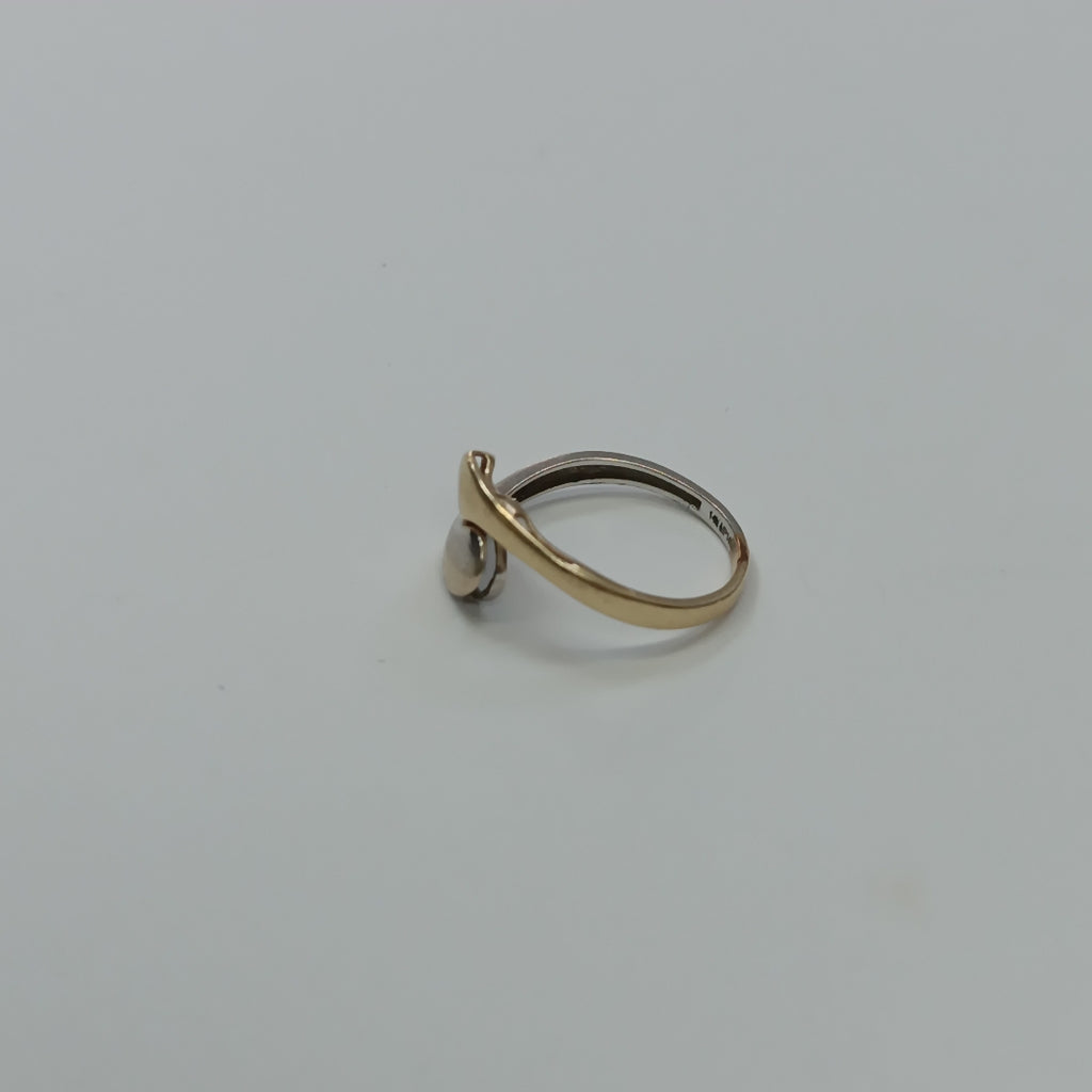 ANILLITO ORO,ORO COMBINADO 14 K 1,50 GRMS (SEMINUEVO)