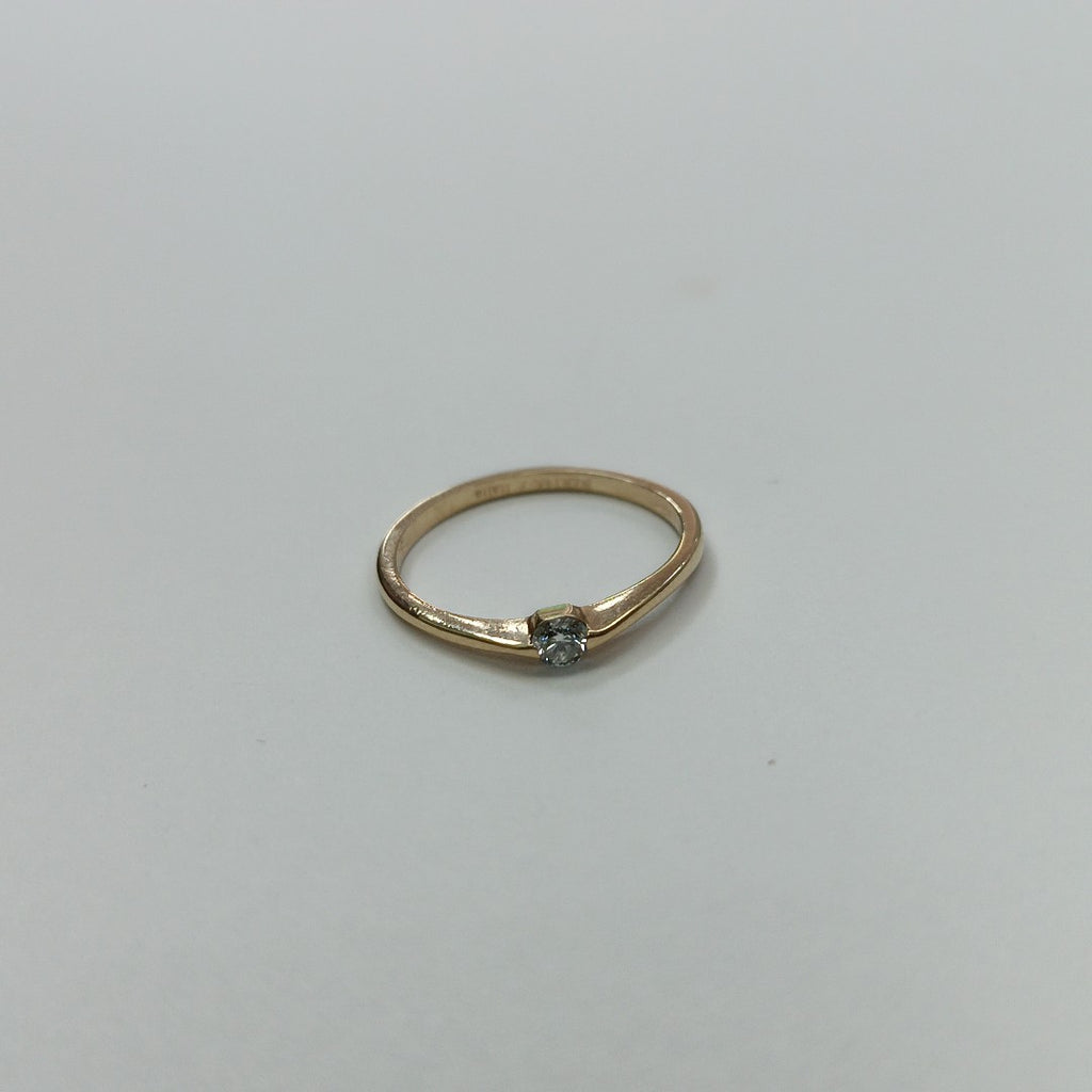 SOLITARIO ORO 14 K 1.6 GRMS (SEMINUEVO)