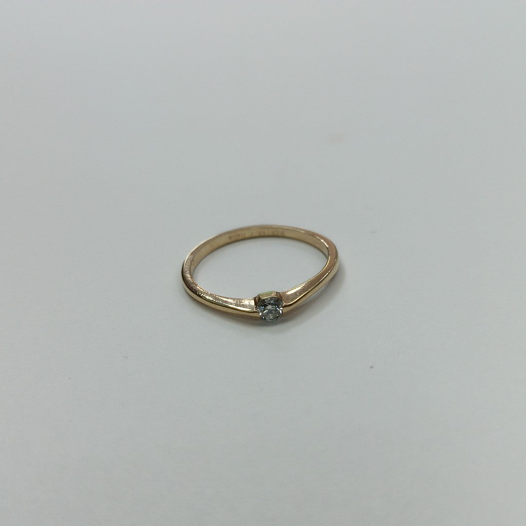 SOLITARIO ORO 14 K 1.6 GRMS (SEMINUEVO)