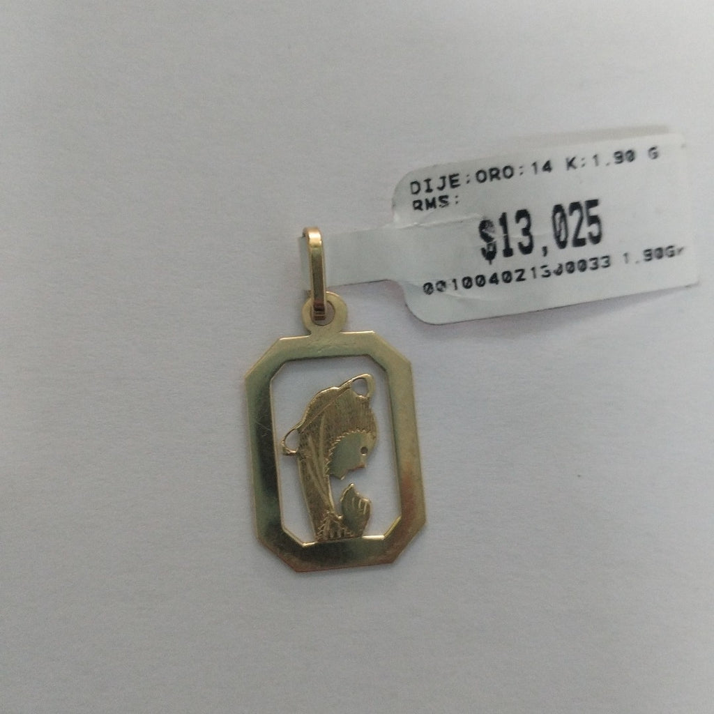 DIJE ORO 14 K 1,90 GRMS (SEMINUEVO)