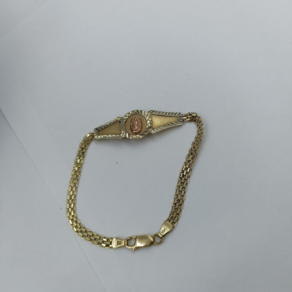 ESCLAVA ORO 14 K 4.9 GRMS (SEMINUEVO)