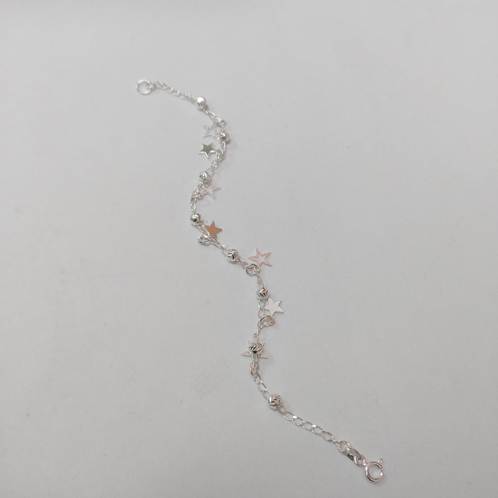 PULSERA TEJIDO ESPECIAL PLATA .925 18 CM 3.1 GR (NUEVO)