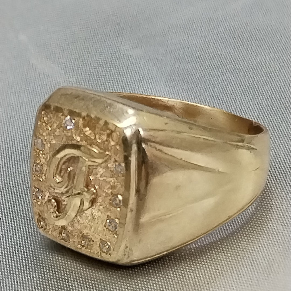 ANILLO ORO 14 K 14,30 GRMS (SEMINUEVO)