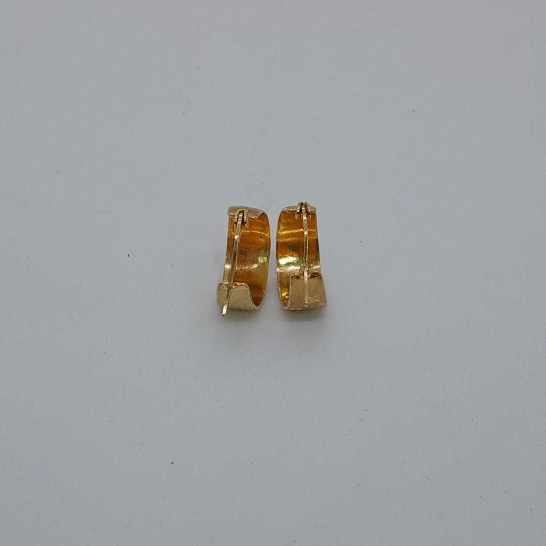 ARRACADAS PAR ORO 14 K 2,20 GRMS (SEMINUEVO)