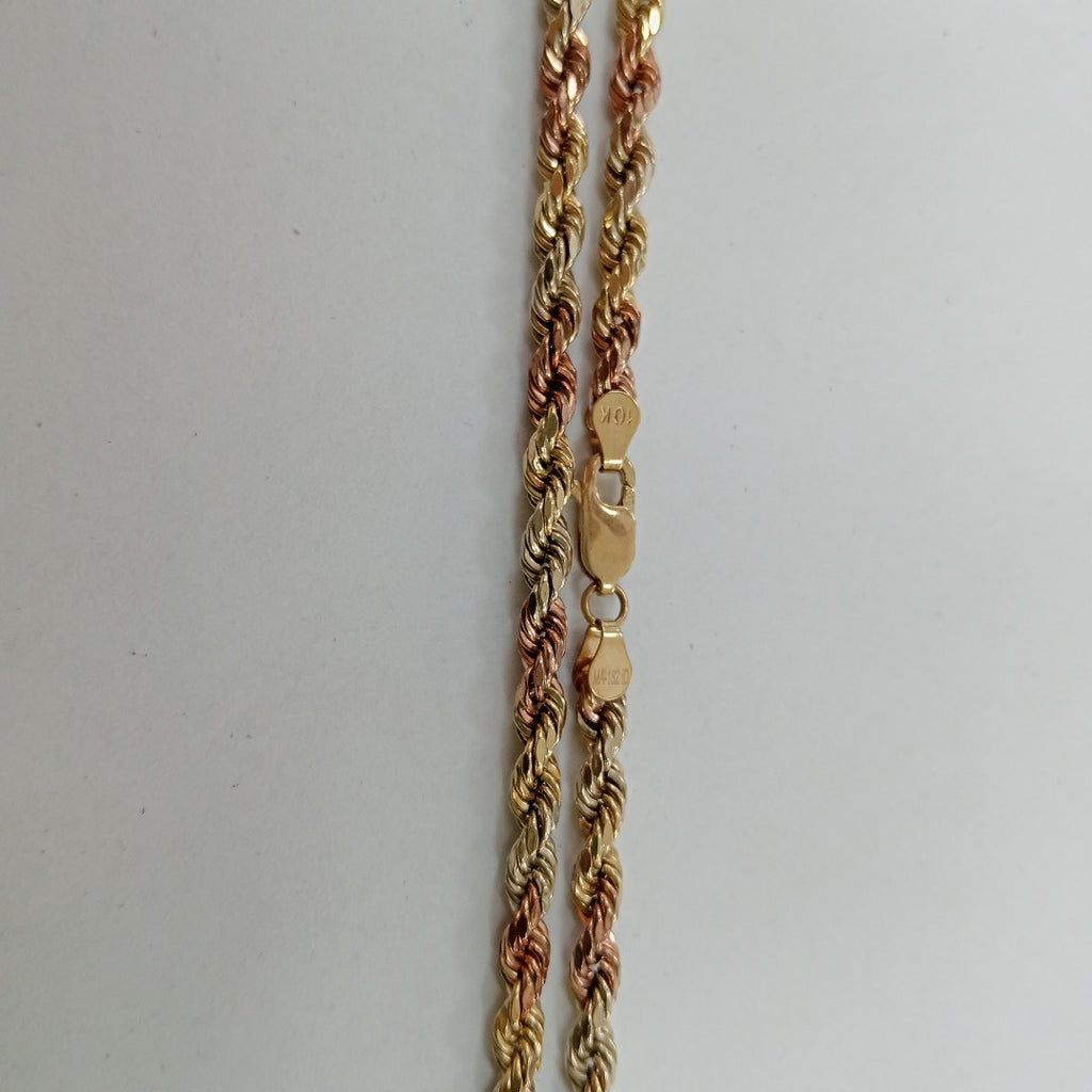 CADENA ORO COMBINADO 10 K 13,50 GRMS (SEMINUEVO)