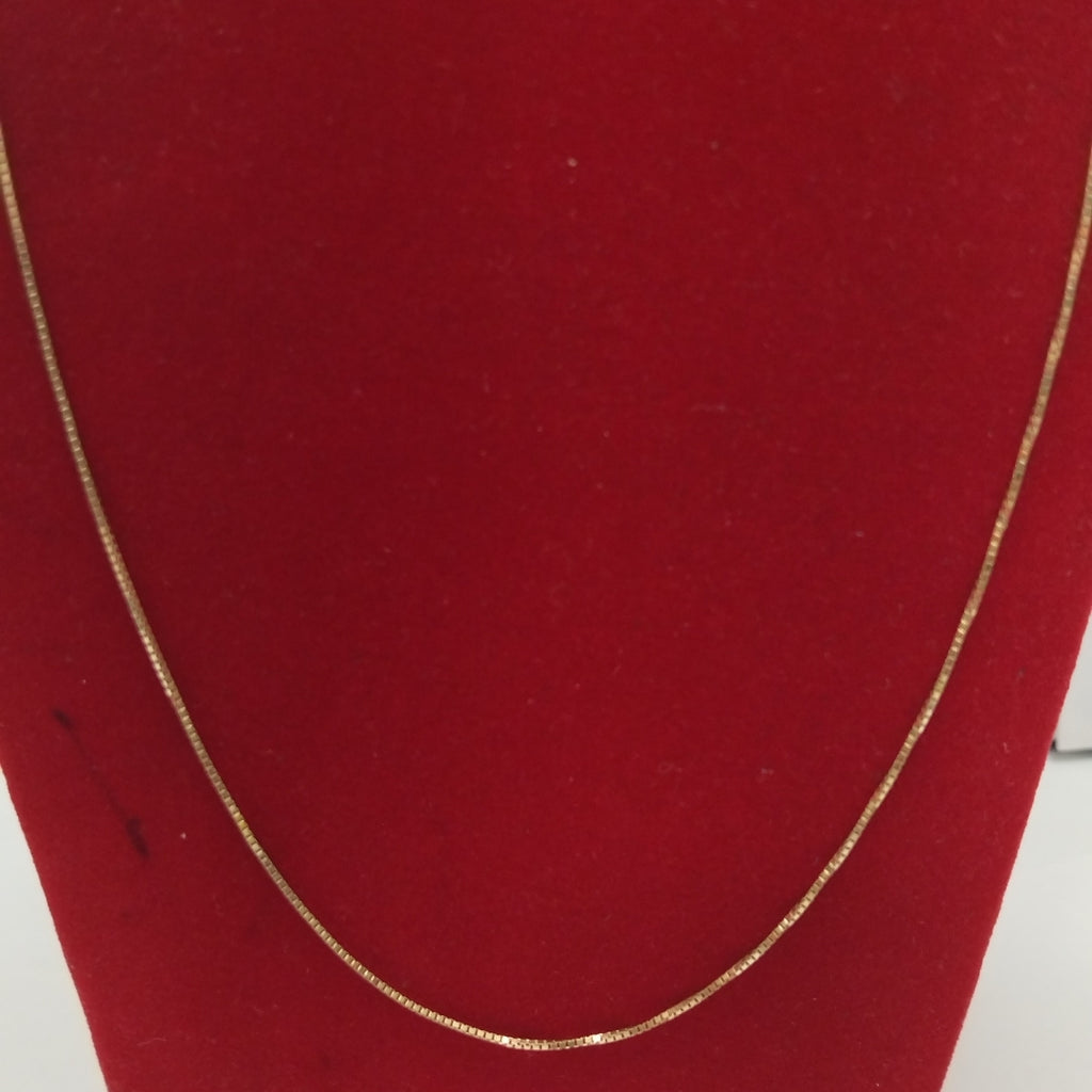 CADENA ORO 14 K 1.9 GRMS (SEMINUEVO)
