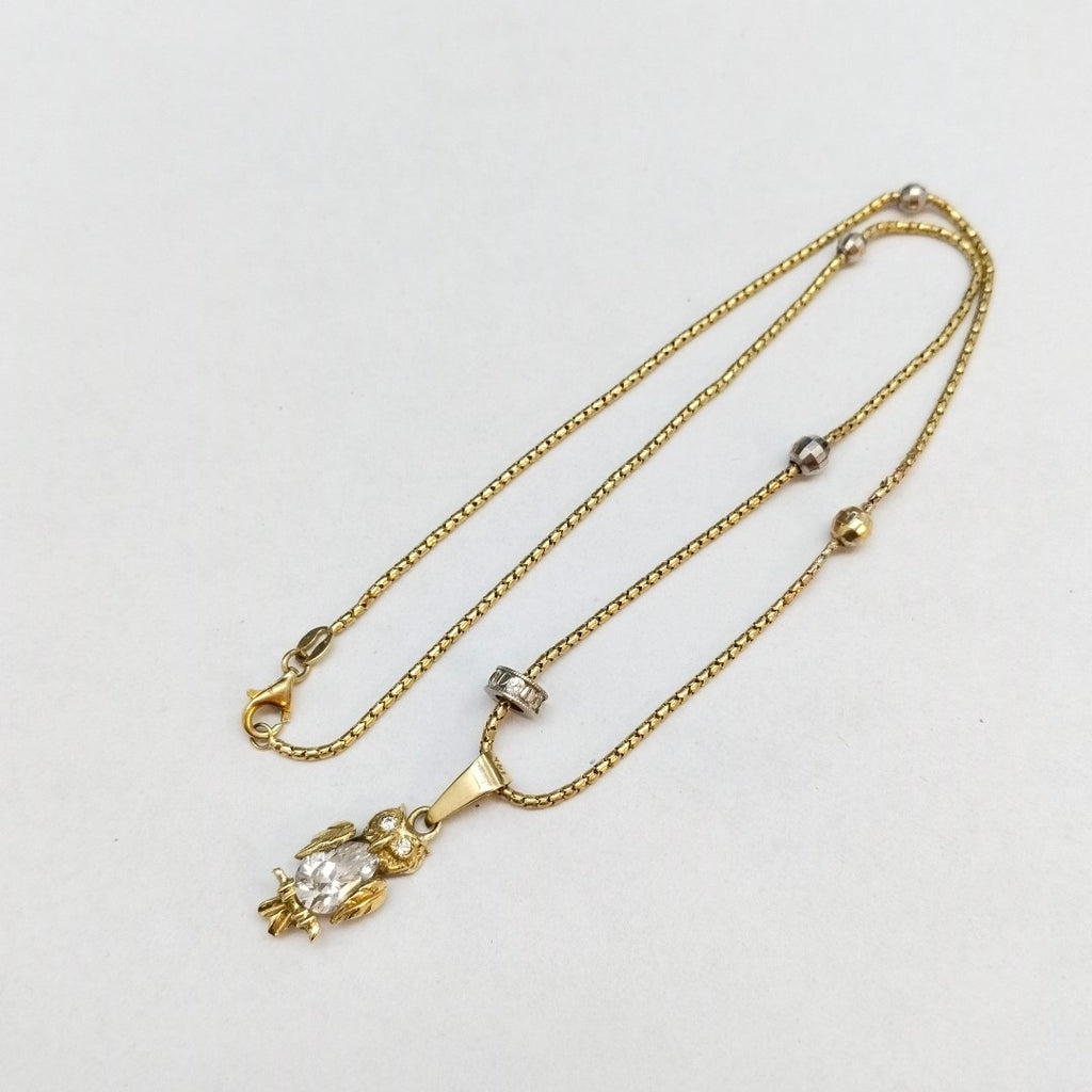 COLLAR ORO, ORO COMBINADO 10 K 7.6 GRMS (SEMINUEVO)