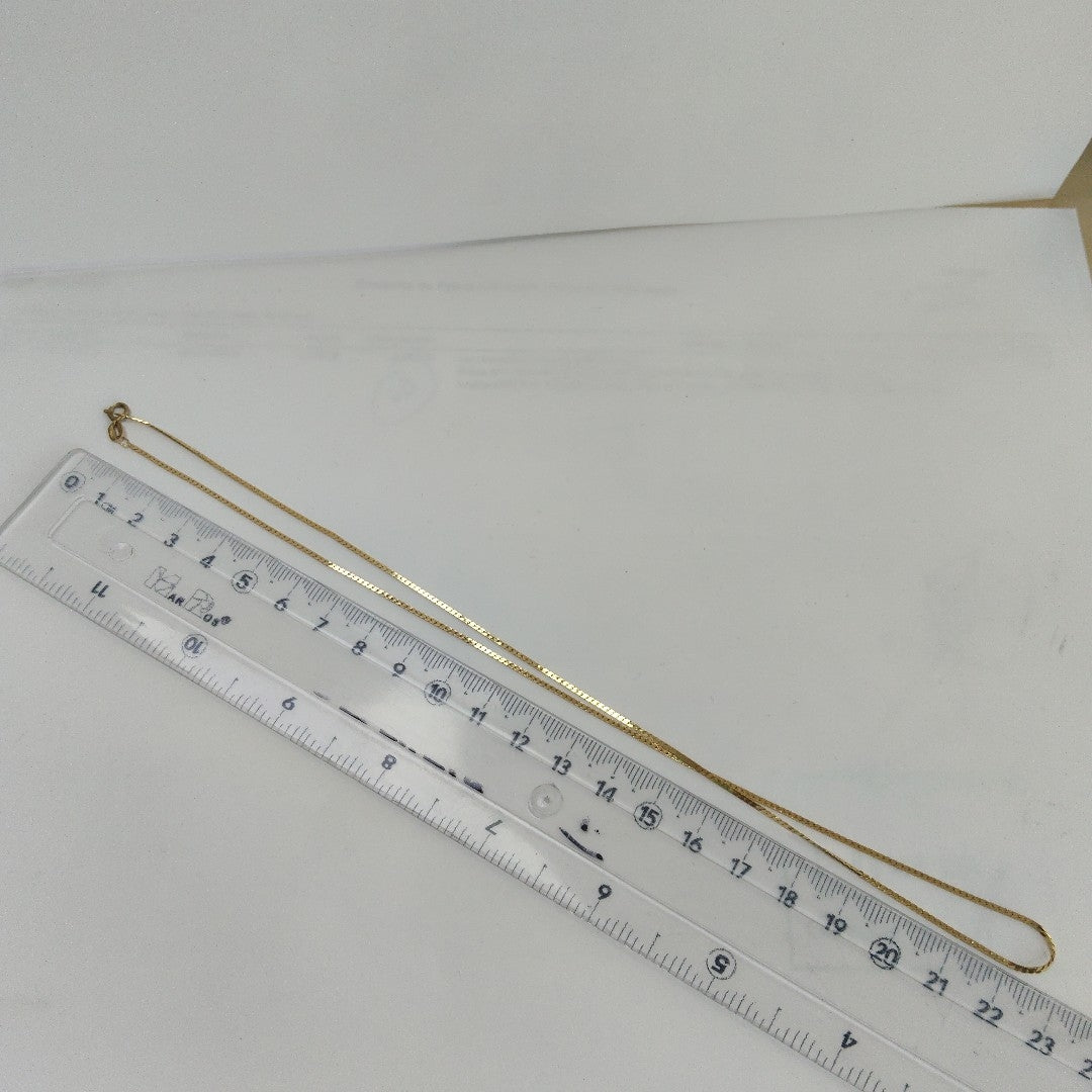 CADENA ORO 10 K 2,30 GRMS (SEMINUEVO)