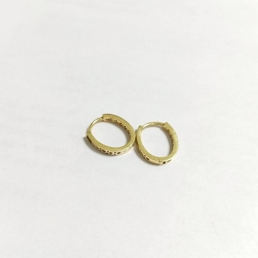 ARRACADAS PAR ORO 14 K 1,20 GRMS (SEMINUEVO)