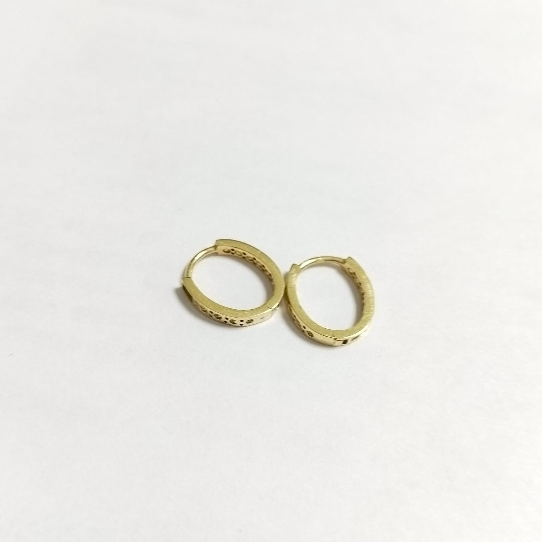 ARRACADAS PAR ORO 14 K 1,20 GRMS (SEMINUEVO)
