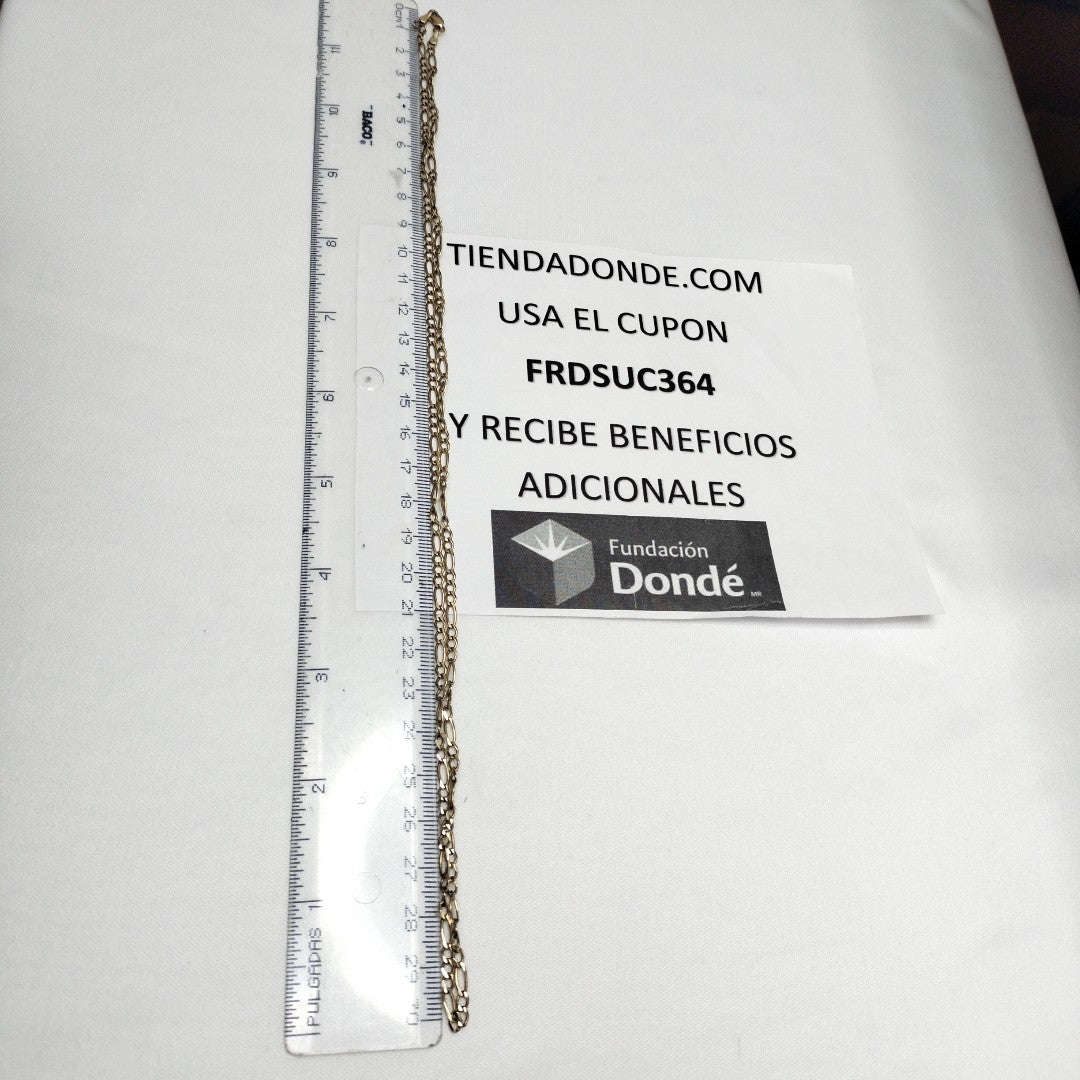 CADENA ORO 10 K 6.4 GRMS (SEMINUEVO)