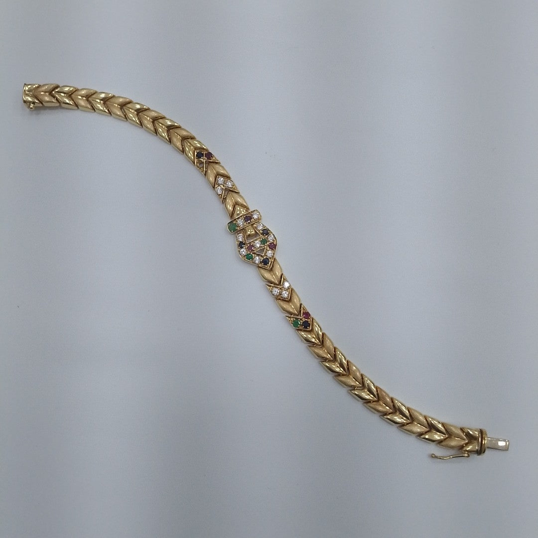 PULSERA ORO 14 K 14.2 GRMS (SEMINUEVO)