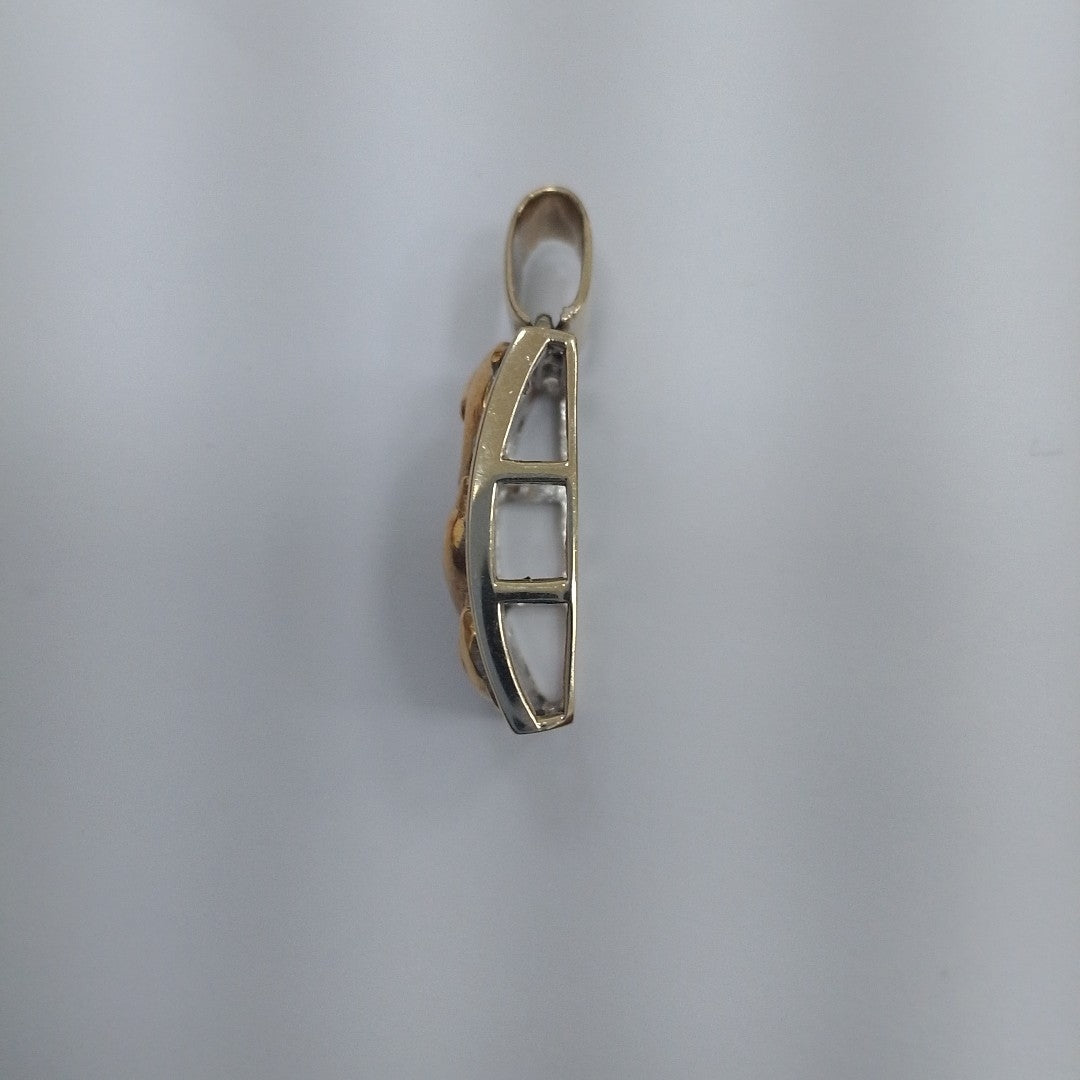 DIJE ORO COMBINADO 18 K 7 GRMS (SEMINUEVO)